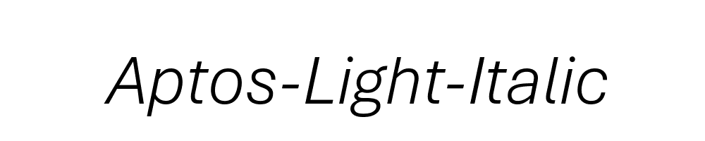 Aptos-Light-Italic