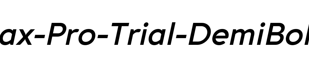 Aquawax-Pro-Trial-DemiBold-Italic