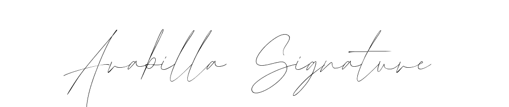 Arabilla Signature