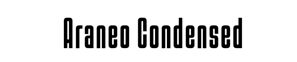 Araneo Condensed