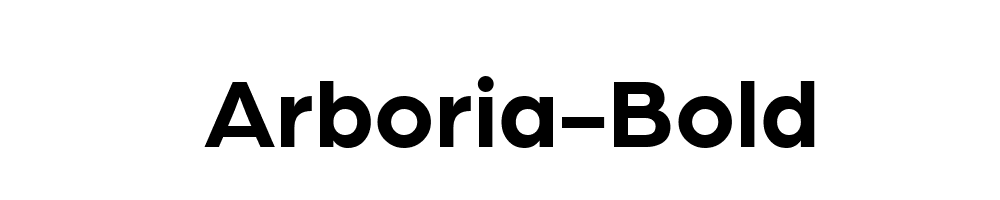 Arboria-Bold