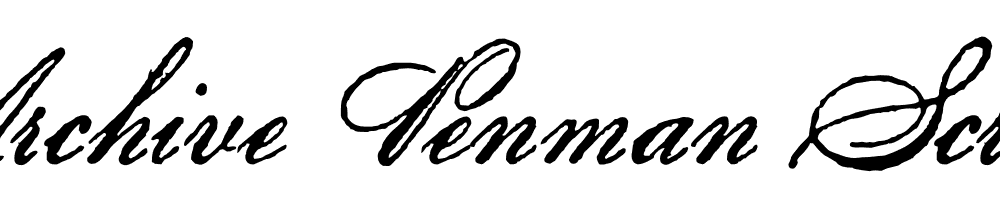 Archive Penman Script