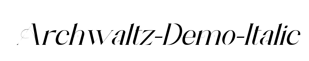 Archwaltz-Demo-Italic