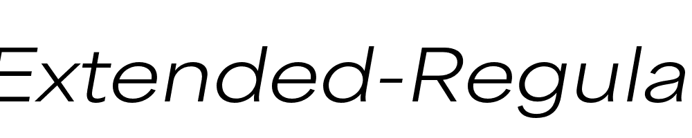 Area-Extended-Regular-Italic