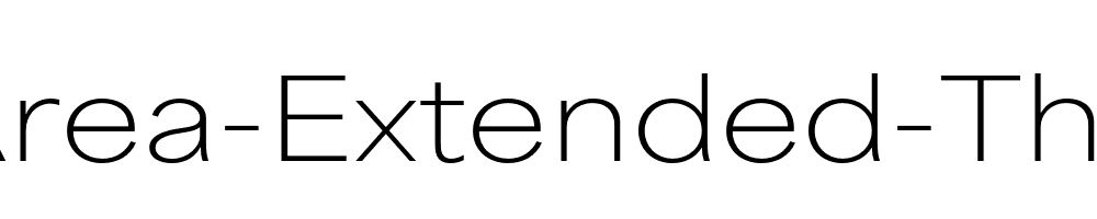 Area-Extended-Thin