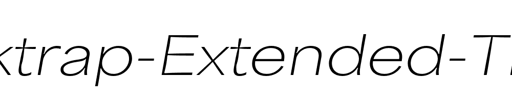 Area-Inktrap-Extended-Thin-Italic