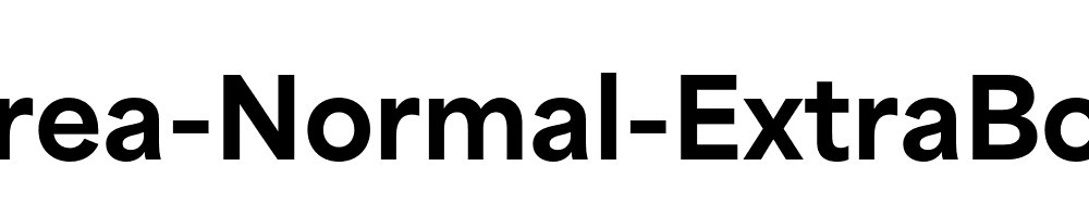 Area-Normal-ExtraBold