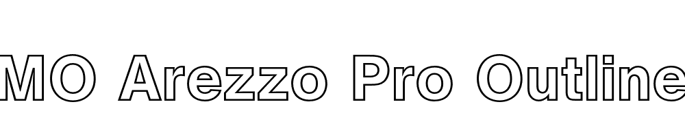 FSP DEMO Arezzo Pro Outline Regular