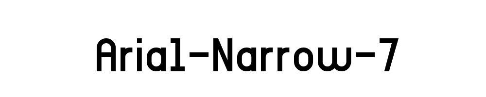 Arial-Narrow-7