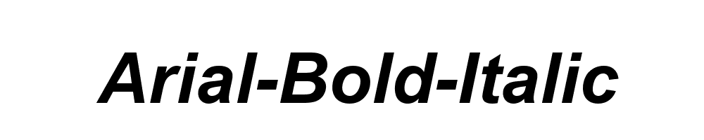 Arial-Bold-Italic