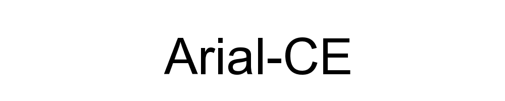 Arial-CE