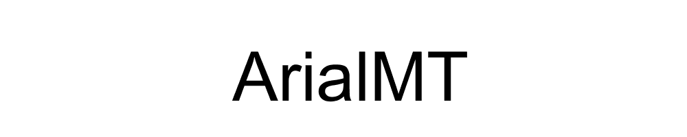 ArialMT