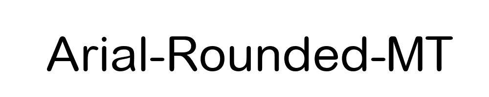 Arial-Rounded-MT