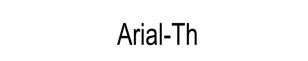 Arial-Th