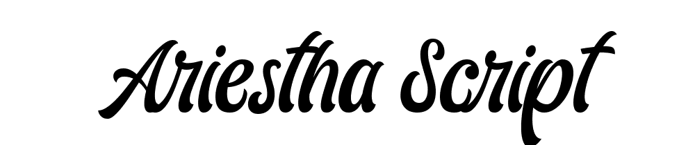 Ariestha Script