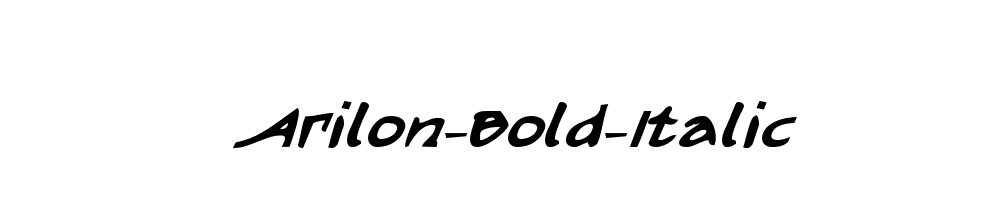 Arilon-Bold-Italic