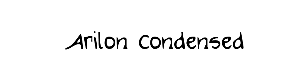 Arilon Condensed