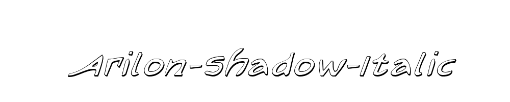 Arilon-Shadow-Italic