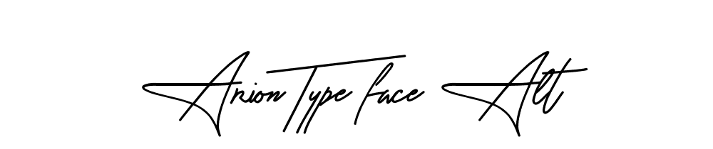 Arion Type Face Alt