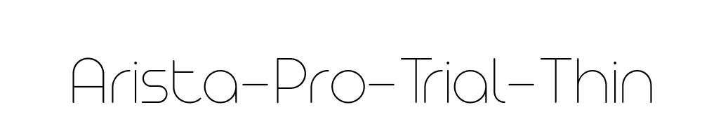 Arista-Pro-Trial-Thin