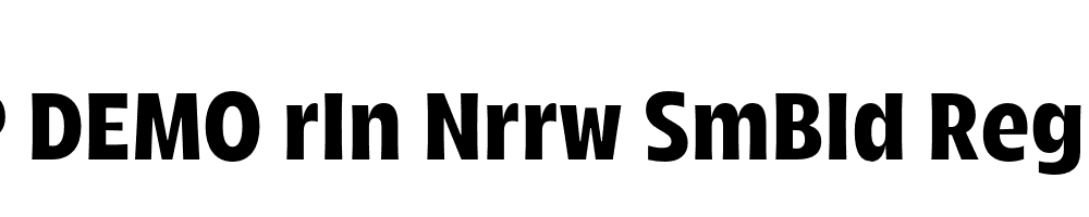 FSP DEMO rln Nrrw SmBld Regular