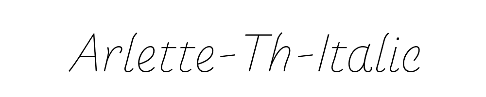 Arlette-Th-Italic