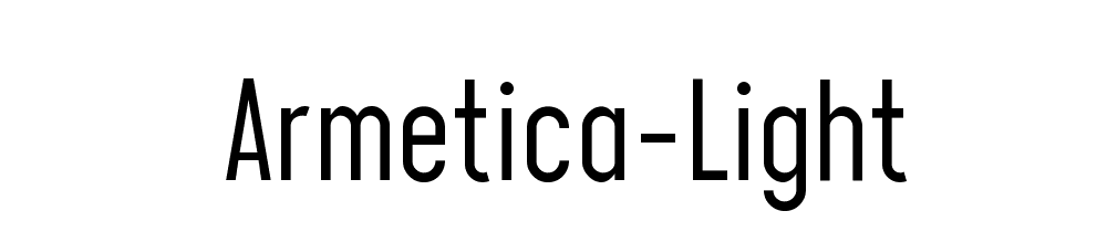 Armetica Light