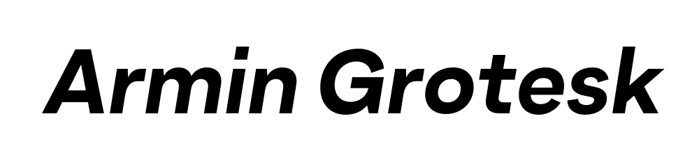 Armin Grotesk