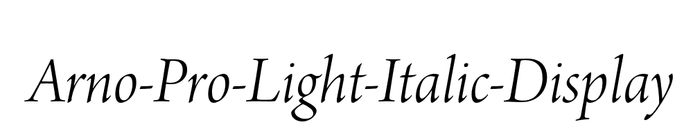 Arno-Pro-Light-Italic-Display