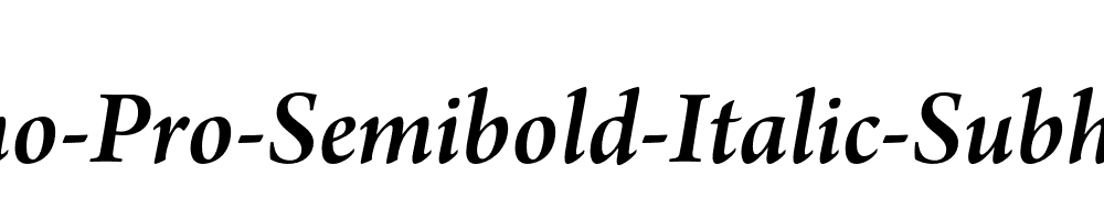 Arno-Pro-Semibold-Italic-Subhead