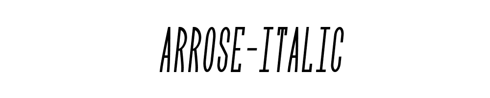 Arrose-Italic