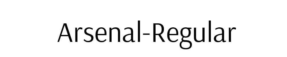 Arsenal-Regular