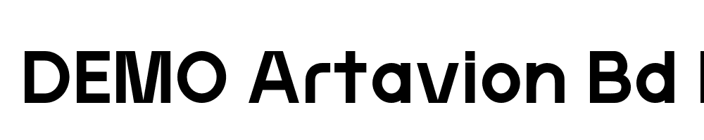 FSP DEMO Artavion Bd Bold