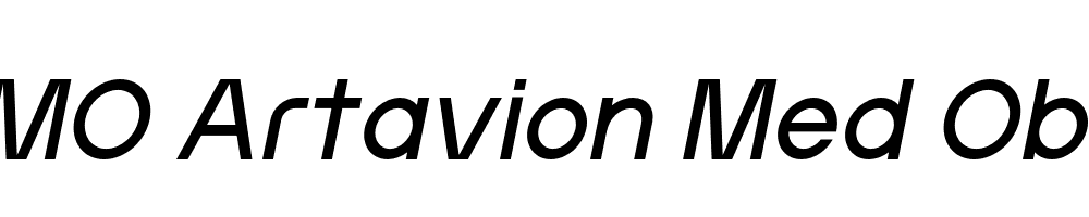 FSP DEMO Artavion Med Obliq Italic