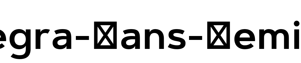 Artegra Sans Semi Bold