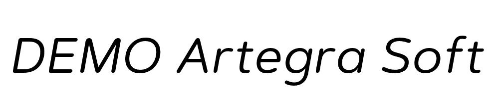 FSP DEMO Artegra Soft Italic