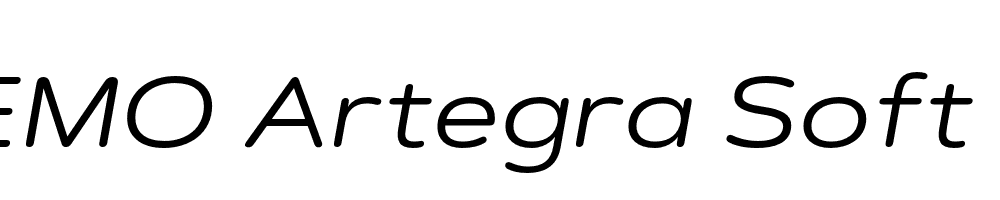 FSP DEMO Artegra Soft Ex Italic