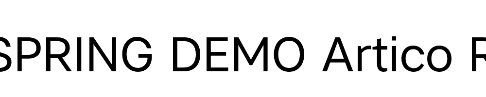  DEMO Artico Regular