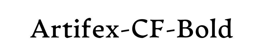 Artifex-CF-Bold