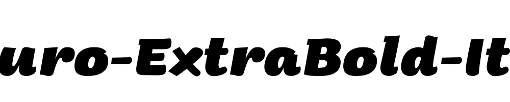 Arturo-ExtraBold-Italic