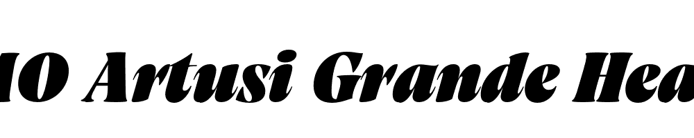 FSP DEMO Artusi Grande Heavy Italic