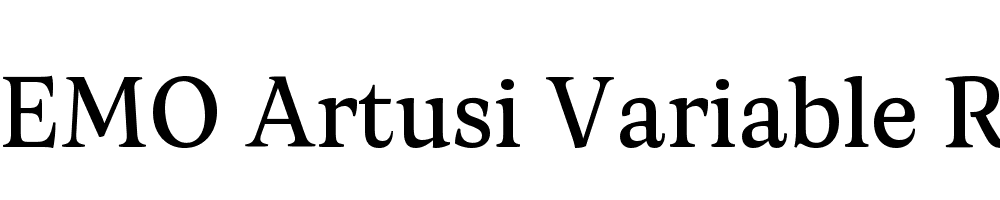 FSP DEMO Artusi Variable Regular