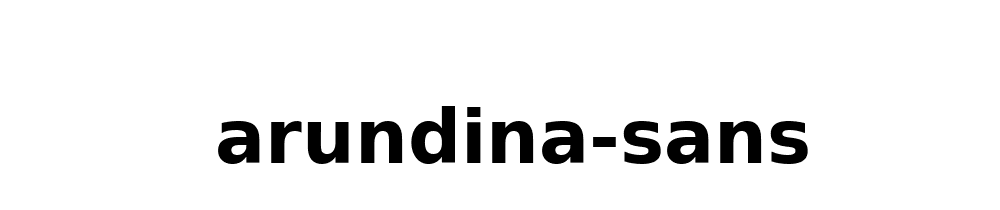 Arundina Sans