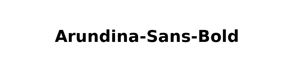 Arundina-Sans-Bold