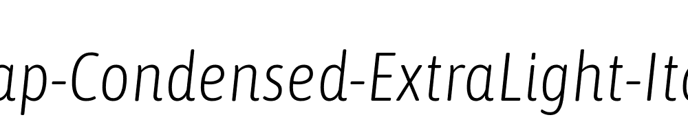 Asap-Condensed-ExtraLight-Italic