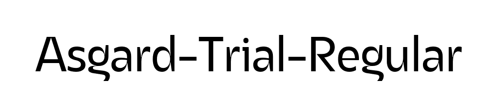 Asgard-Trial-Regular