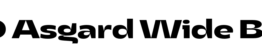 FSP DEMO Asgard Wide Bold Regular