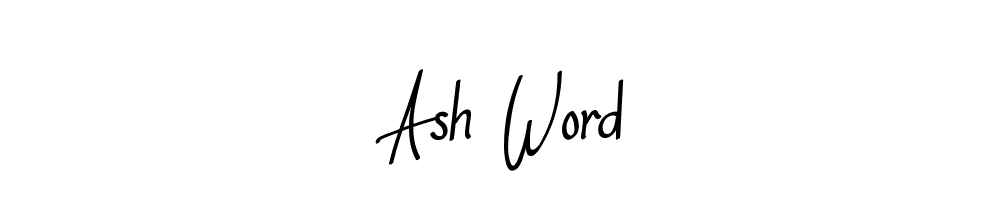 Ash Word