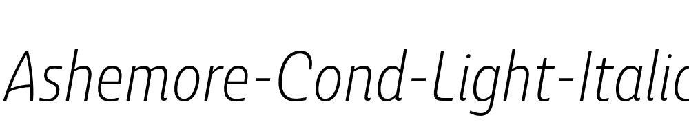 Ashemore-Cond-Light-Italic