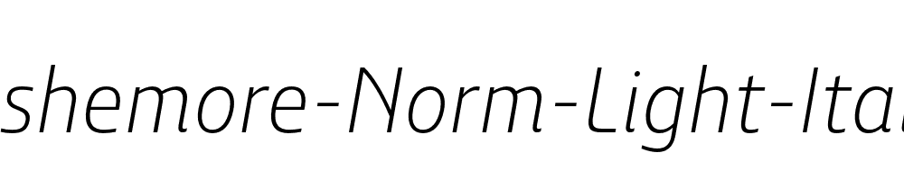 Ashemore-Norm-Light-Italic